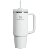 Термокружка Stanley Quencher H2.0 1,18 л с трубочкой, белый Frost (10-11913-077)