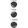 Термокружка Stanley Classic NeverLeak 0,25 л 10-09856-007, чёрная